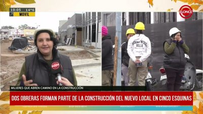Mujeres trabajan en la construcci&oacute;n del nuevo Automac: &ldquo;Para m&iacute; no existe el no puedo&rdquo;